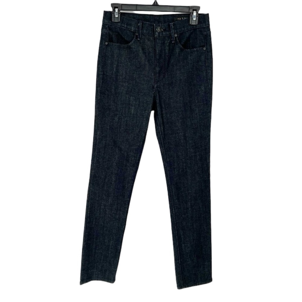Rag & Bone Straight Leg Dark Wash Jeans